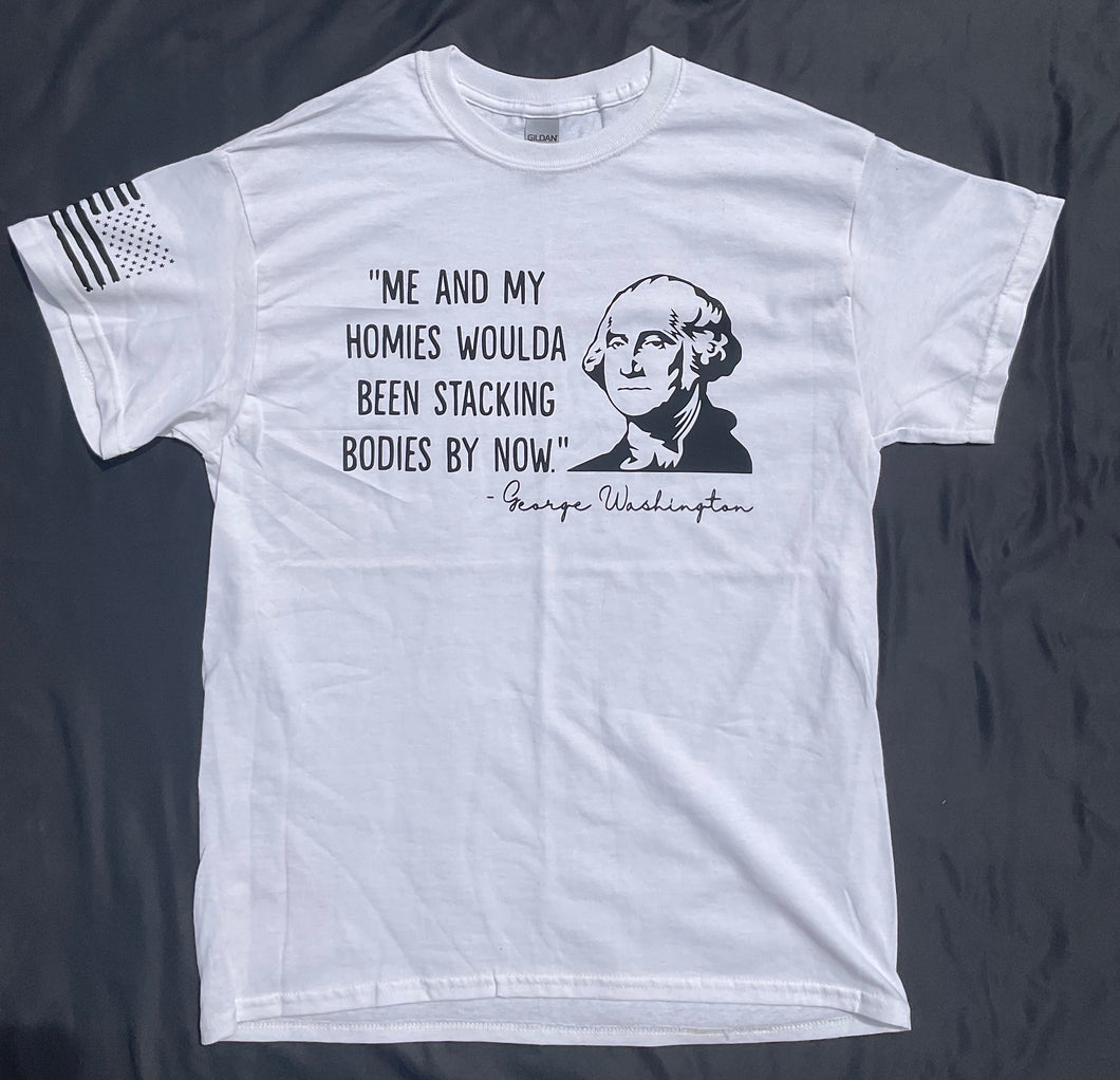 George Washington stacking bodies short sleeve t-shirt